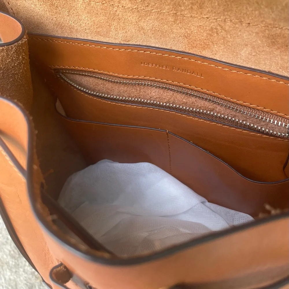 Loeffler Randall Leather Backpack - Picture 8 of 9